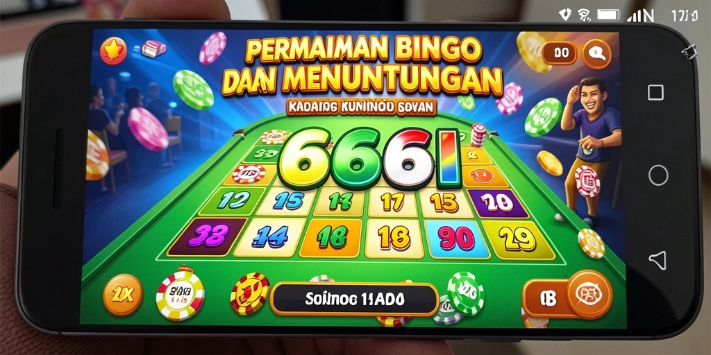 Screenshot gameplay 666I yang menampilkan keseruan bermain Bingo.