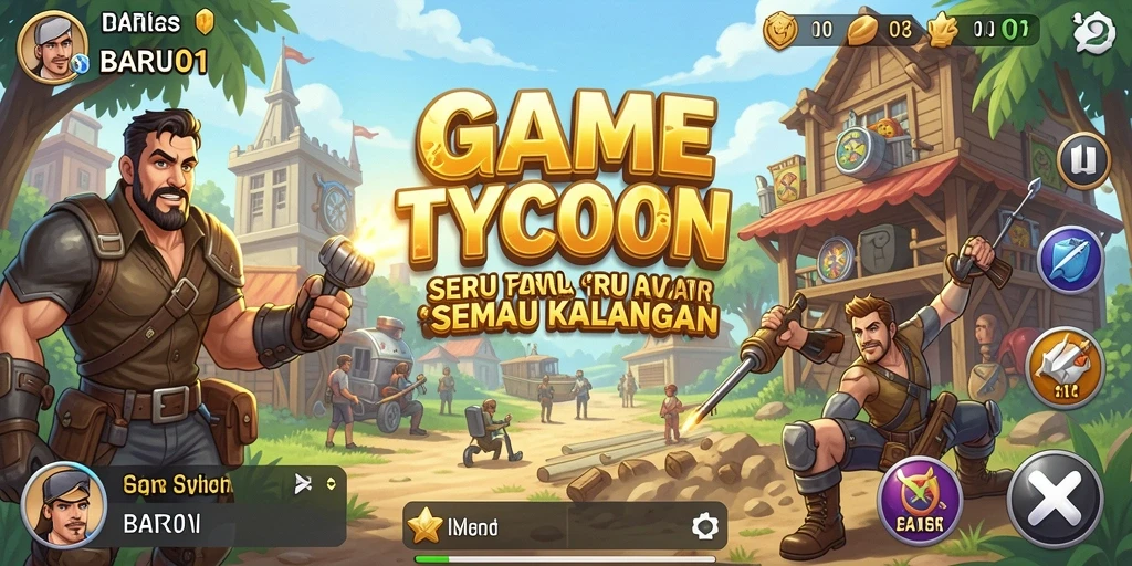 Tampilan gameplay menarik dari BARU01 yang memikat.