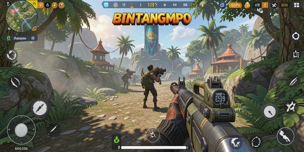 Gameplay seru dan mendebarkan di BINTANGMPO.