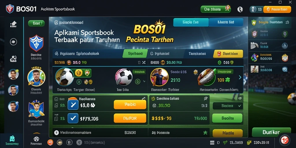 Tampilan screenshot dari BOS01 menampilkan taruhan olahraga yang menarik.