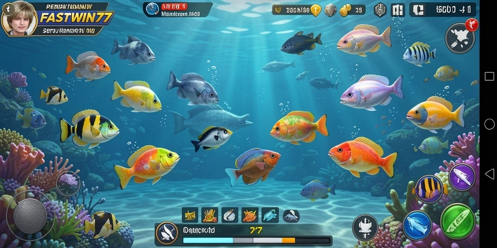 Gameplay seru menembak ikan di FASTWIN77