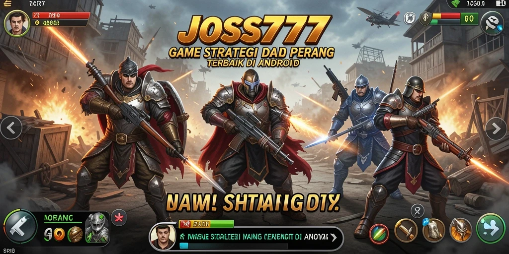 Tampilan gameplay JOSS777 yang seru dan mendebarkan.