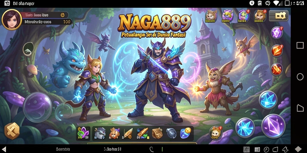 Screenshot gameplay NAGA889 menampilkan momen seru dalam petualangan.