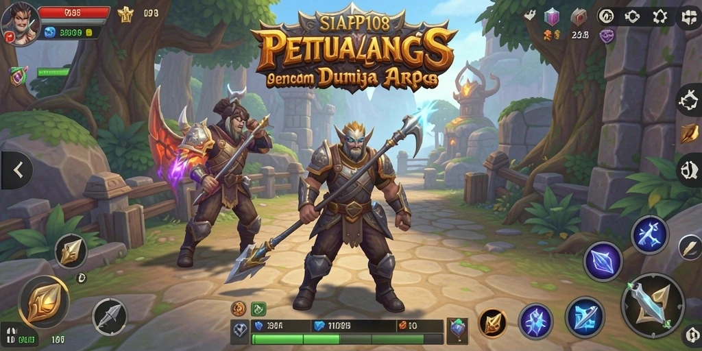 Screenshot menunjukkan aksi pertempuran seru dalam <strong>SIAP108</strong>.